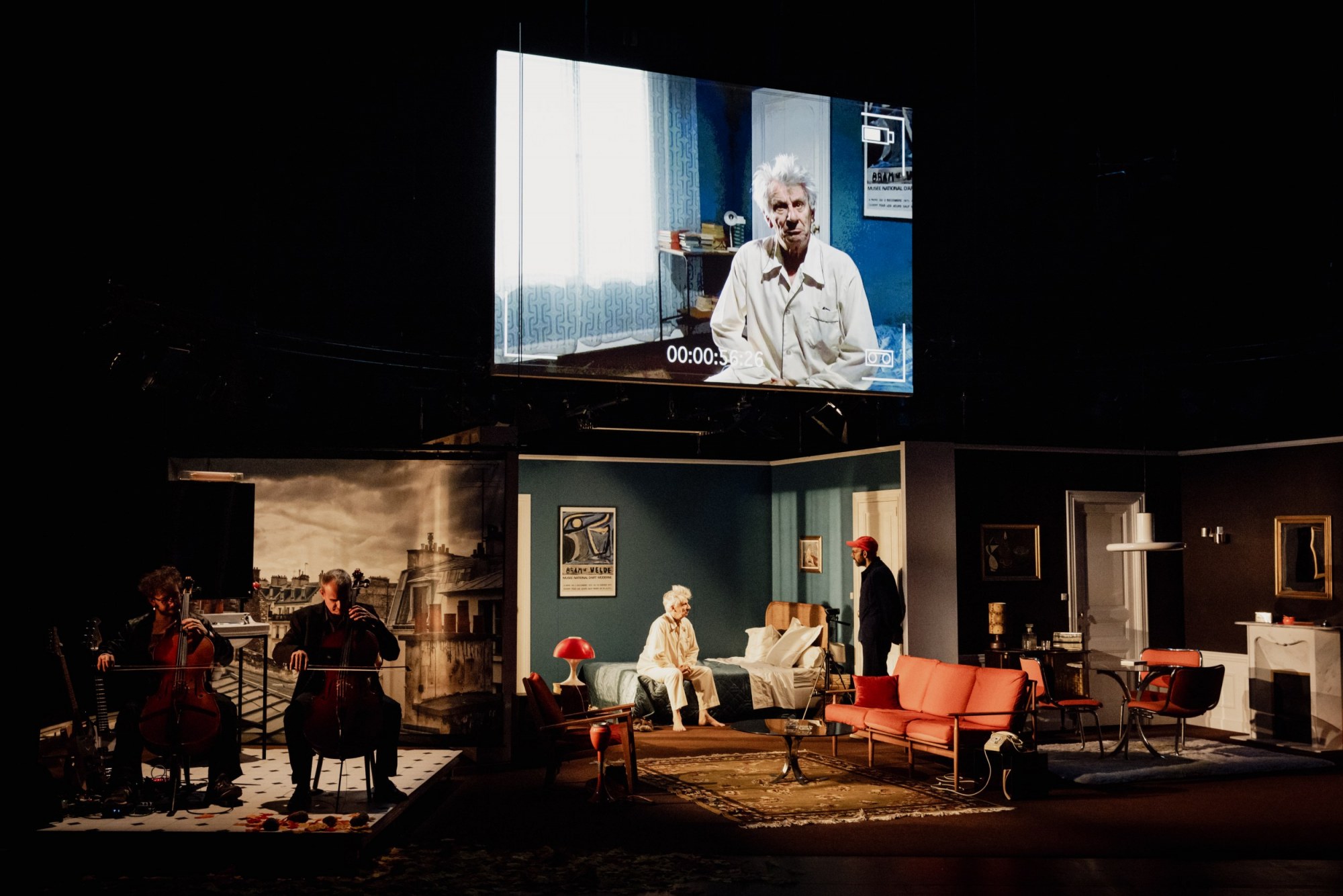Décor "La Chambre de l'écrivain" © Simon Gosselin